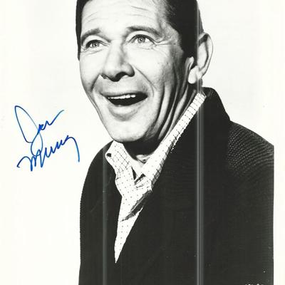 Jan Murray signed photo