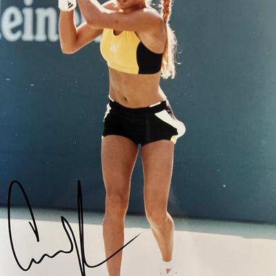Anna Kournikova signed photo