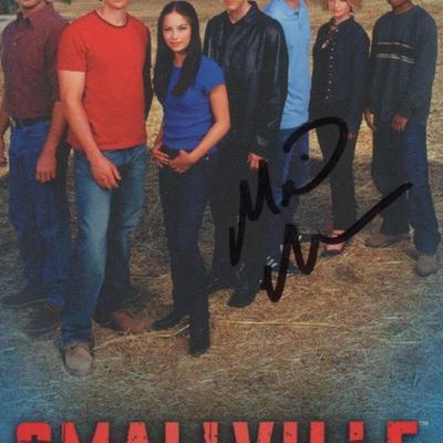 Smallville Michael Rosenbaum signed card