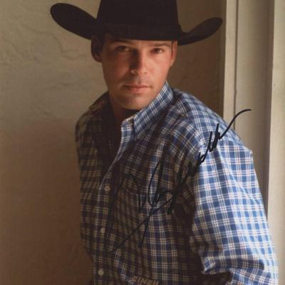 Clay Walker signed photo