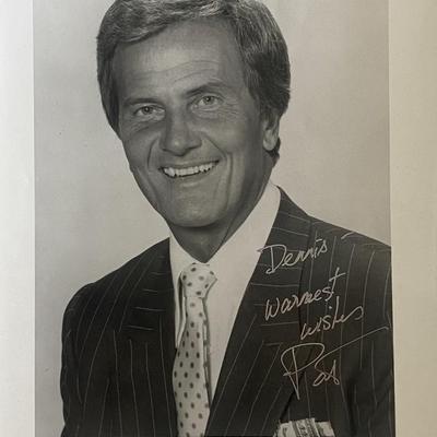 Pat Boone signed photo 