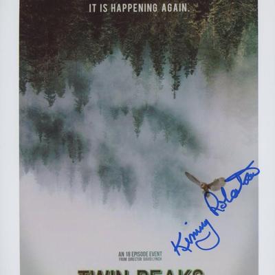 Twin Peaks Kimmy Roberts signed photo