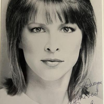 Candy Clarck signed photo