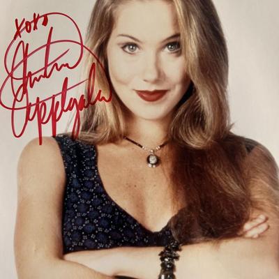 Christina Applegate signed photo