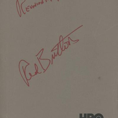 Red Buttons signed 