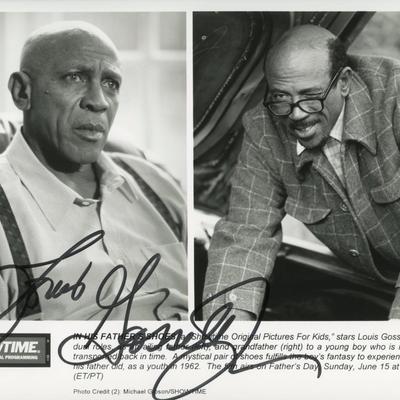 In His Father's Shoes Louis Gossett Jr. signed photo