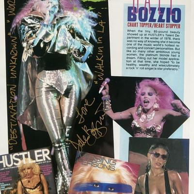 Missing Persons Dale Bozzio  signed photo. GFA authenticated