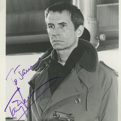 Psycho Anthony Perkins signed movie photo