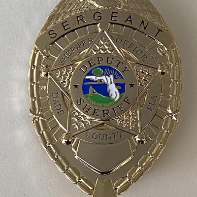  Miami Vice replica prop badge 