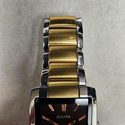Silver/Gold Bulova Watch