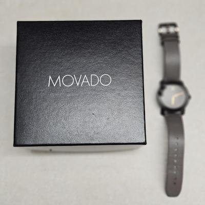 Brown Movado Bold Watch with Box