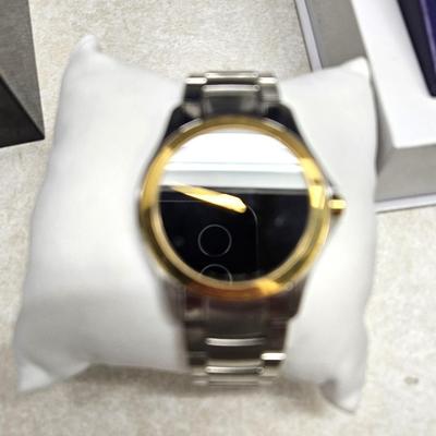 Silver and Gold Movado Bold Watch with Box