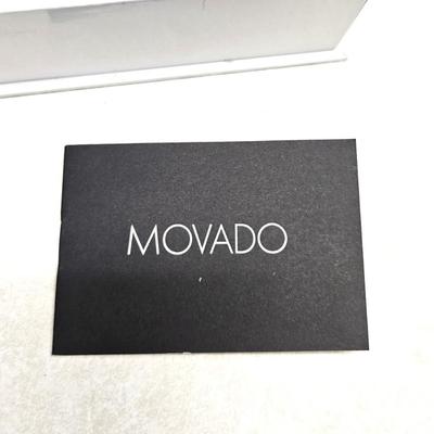Silver and Gold Movado Bold Watch with Box
