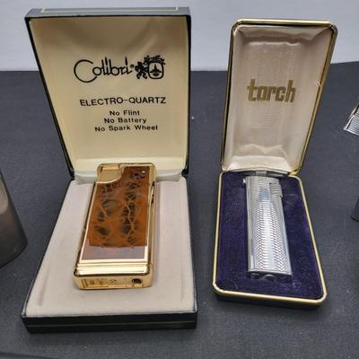 Variety of Lighters & Lighter Cases