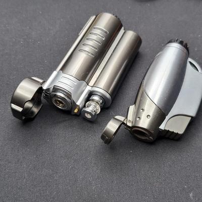 Variety of Lighters & Lighter Cases