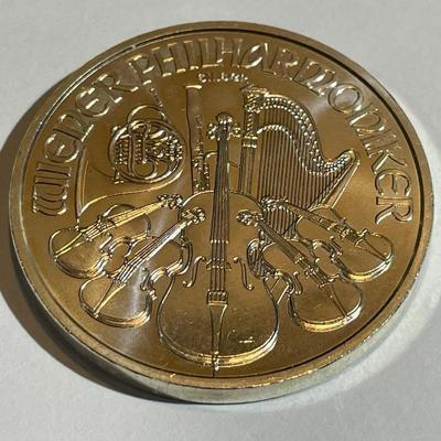 2015 Austrian Philharmonic 1oz .999 Fine Silver 1,50 Euro Bullion Coin | Silver in Choice BU Condition.