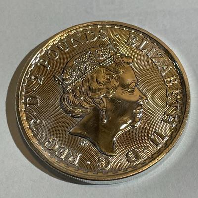 2023 Great Britain 1 0z Silver .999 Britannia in Choice BU Condition Coin.