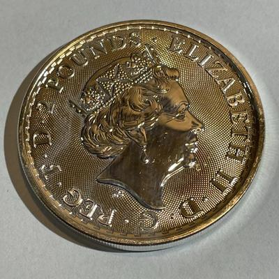 2023 Great Britain 1 0z Silver .999 Britannia in Choice BU Condition Coin.
