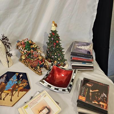 Christmas Assorted Decor & CD Music (L-JS)