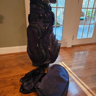 Titleist & McGregor Golf Clubs & a Sun Mountain Golf Bag (LR-DW)