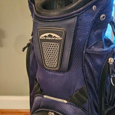 Titleist & McGregor Golf Clubs & a Sun Mountain Golf Bag (LR-DW)