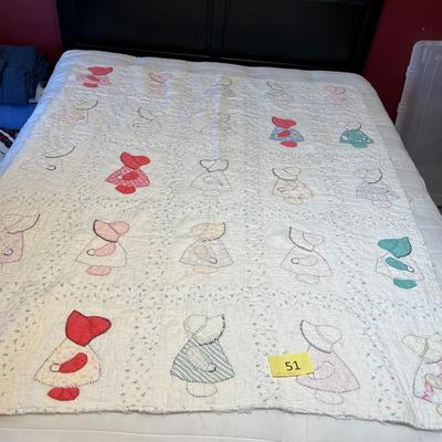 Sunbonnet Sue Quilt