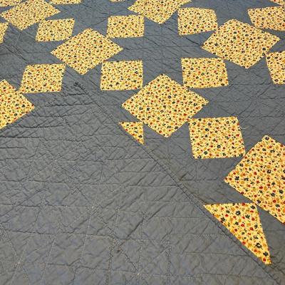 Blue & Yellow quilt