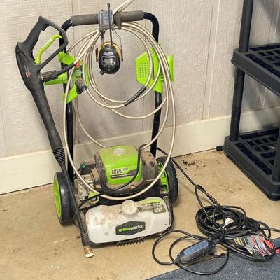 Greenworks 1800 psi Premium Electric Pressure Washer (G-SS)