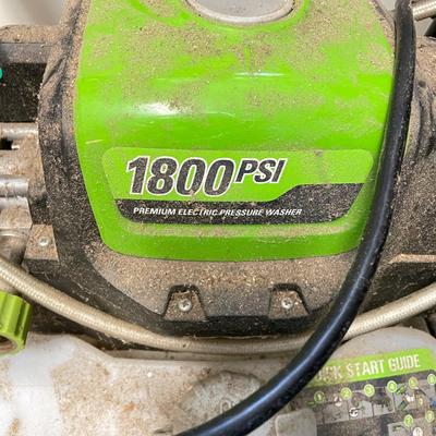 Greenworks 1800 psi Premium Electric Pressure Washer (G-SS)