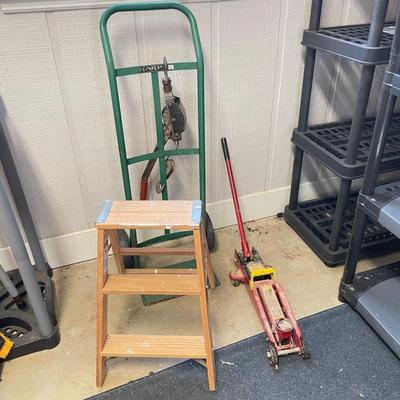 2 Ton Mini Mule, Jack, Step Ladder & Hand Truck (G-SS)