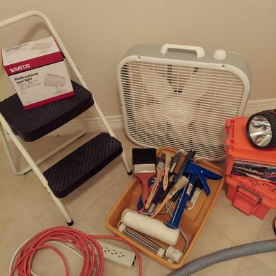 Box Fan, Step Stool and More Household Essentials (BSR-BBL)