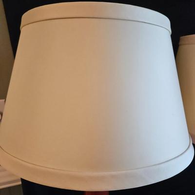 Pair of Contemporary Ceramic Lamps (LR-DW)