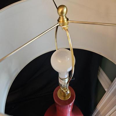 Pair of Contemporary Ceramic Lamps (LR-DW)