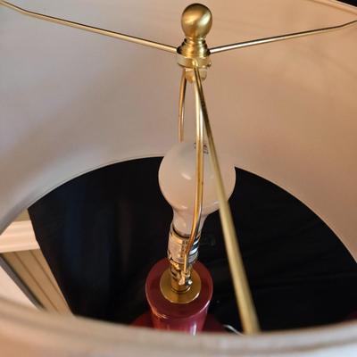 Pair of Contemporary Ceramic Lamps (LR-DW)