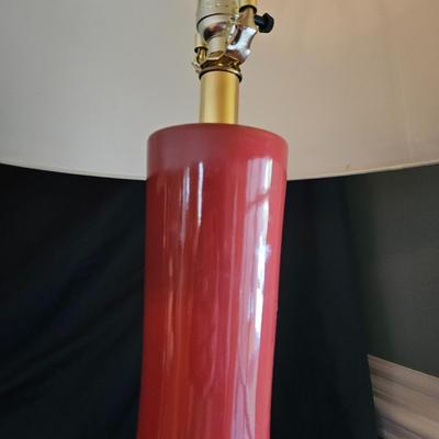 Pair of Contemporary Ceramic Lamps (LR-DW)