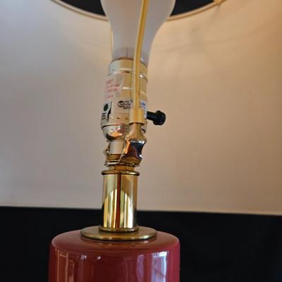 Pair of Contemporary Ceramic Lamps (LR-DW)