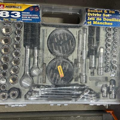 Lot 503: Kolbalt Tile Wet Saw, all Trade socket & Bit Driver Set & More