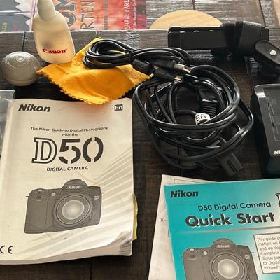Lot 507: Nikon D50 Digital Camera and Accessories