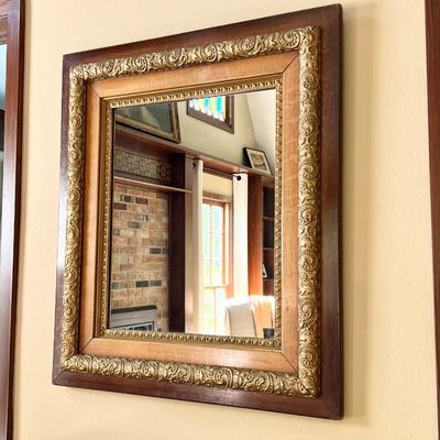 Solid Wood Framed Mirror
