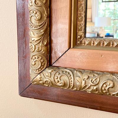 Solid Wood Framed Mirror