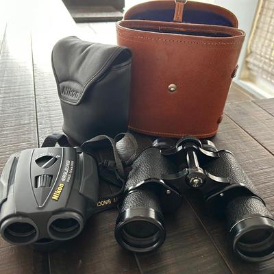 Lot 508: Nikon and Mayflower Binoculars