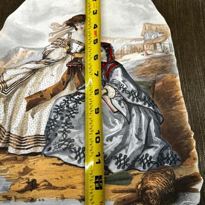 LOT 24 - Large Victorian La Mode Illustree Clipped Prints