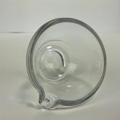 -30- GLASSWARE | Clear Glass Mortar & Pestle