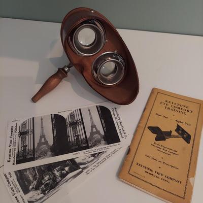 Antique Stereoscope Viewer (LR-BBL)