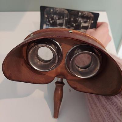 Antique Stereoscope Viewer (LR-BBL)