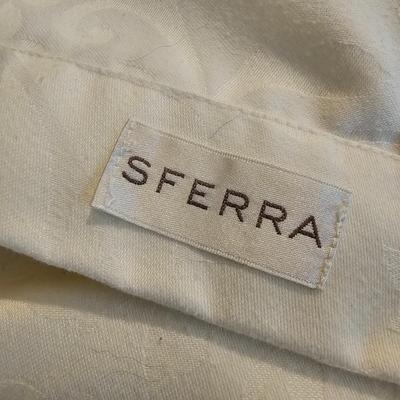 Sferra Tablecloth, Williams Sonoma Napkins & More (LR-JS)