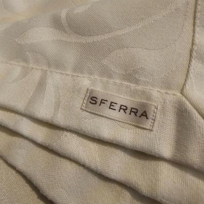 Sferra Tablecloth, Williams Sonoma Napkins & More (LR-JS)