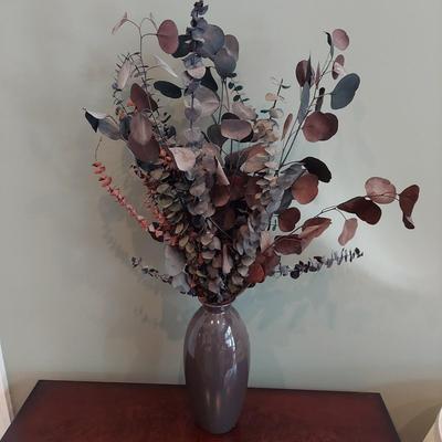 Vase w/ Eucalyptus and more Decor (LR-BBL)