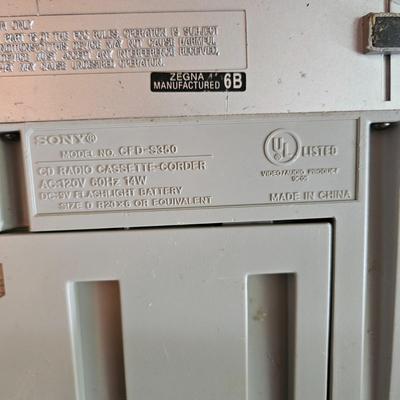 Phillips and Sony CD Players/Radios and a Feature Comforts Heater (G-DW)