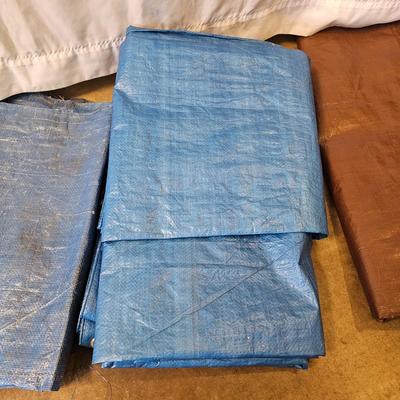 Huge Assortment of Hardware, Tools & Tarps (G-JS)